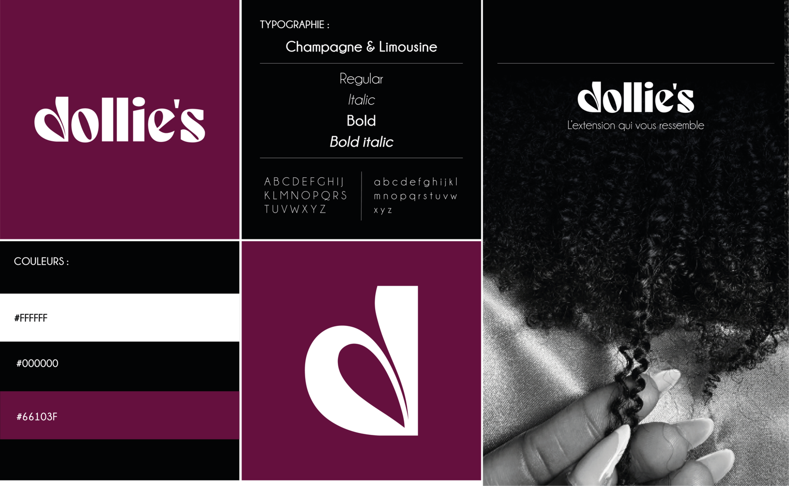 Direction visuelle du projet Dollies par Kevin Tony