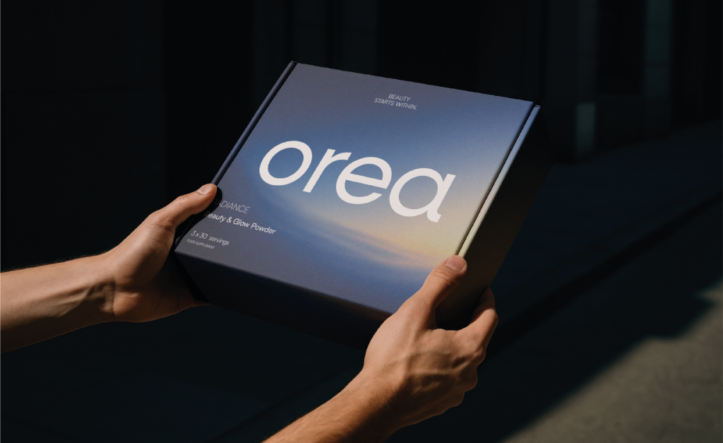 Identité visuelle du projet OREA par Kevin Tony