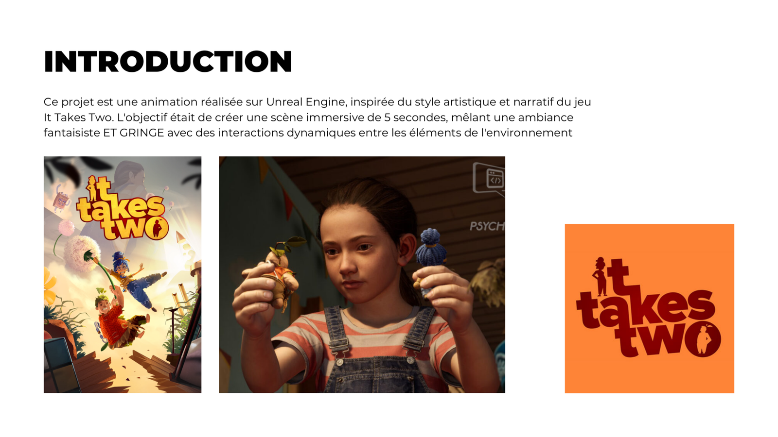 Aperçu de l'animation réalisée sous Unreal Engine par Kevin Tony